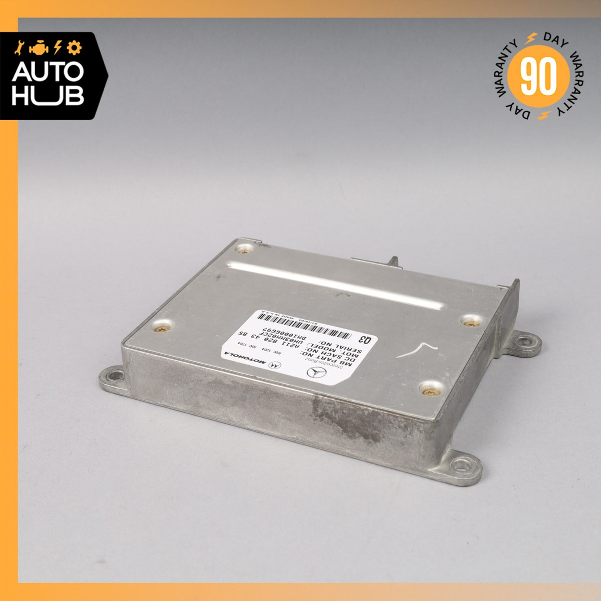 03-11 Mercedes W211 E55 AMG SL500 Motorola Bluetooth Communication Module OEM - photo 4