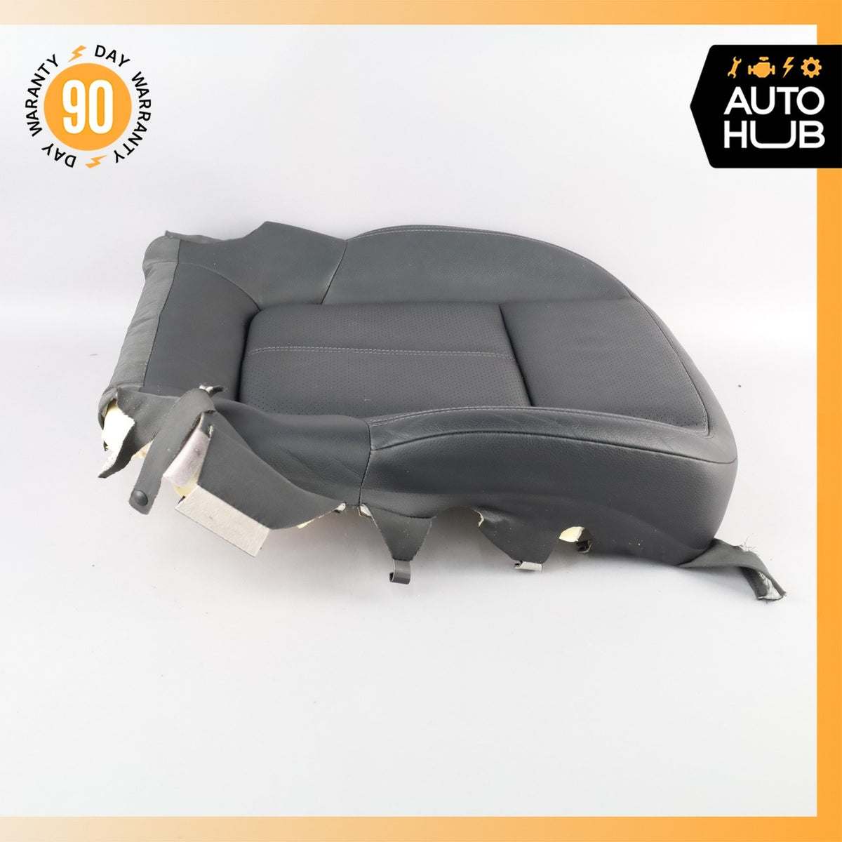 11-18 Porsche Cayenne 958 Front Right Lower Bottom Seat Cushion Black OEM - photo 8