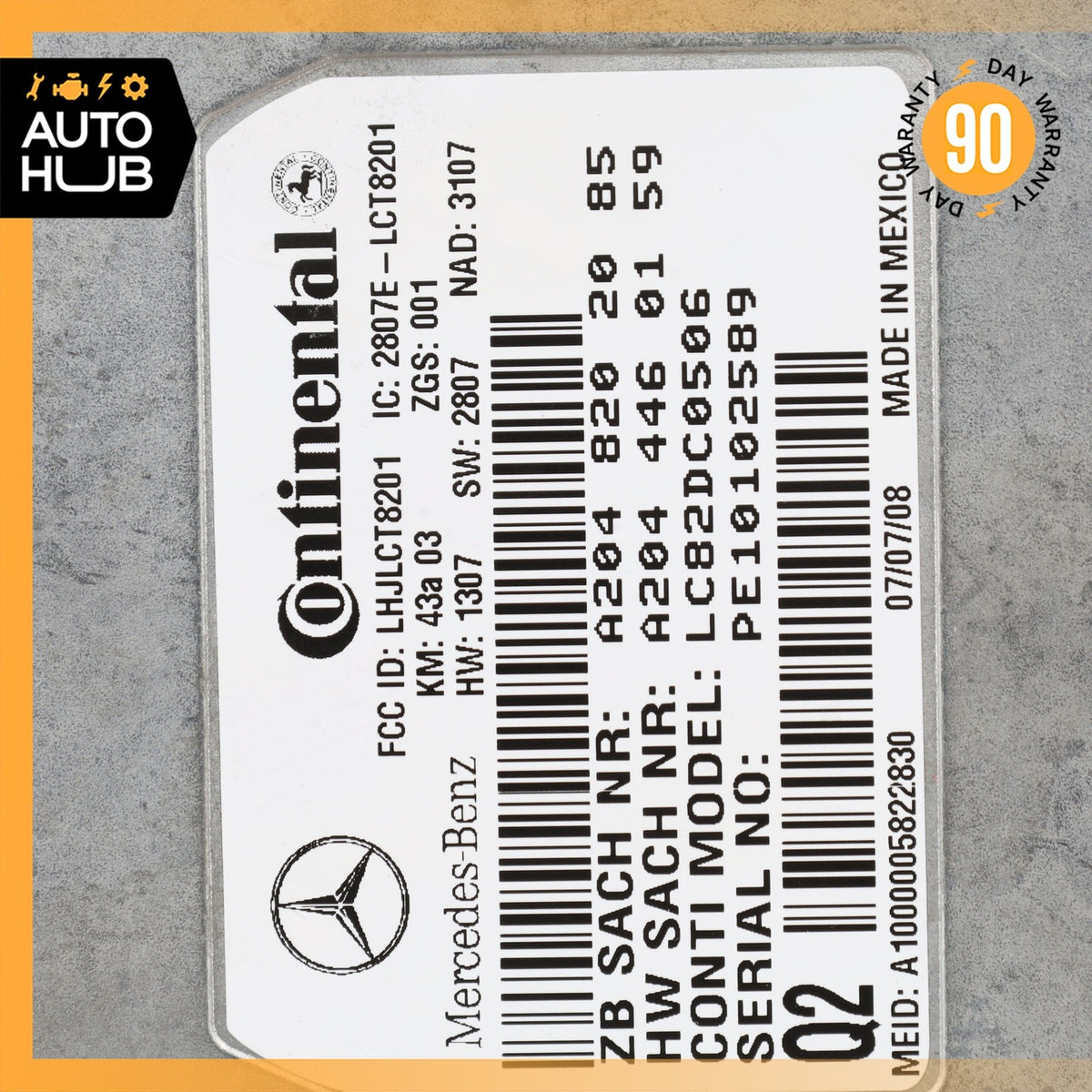 Mercedes W204 C63 CLS500 S550 GL450 Voice Communication Control Module OEM - photo 11