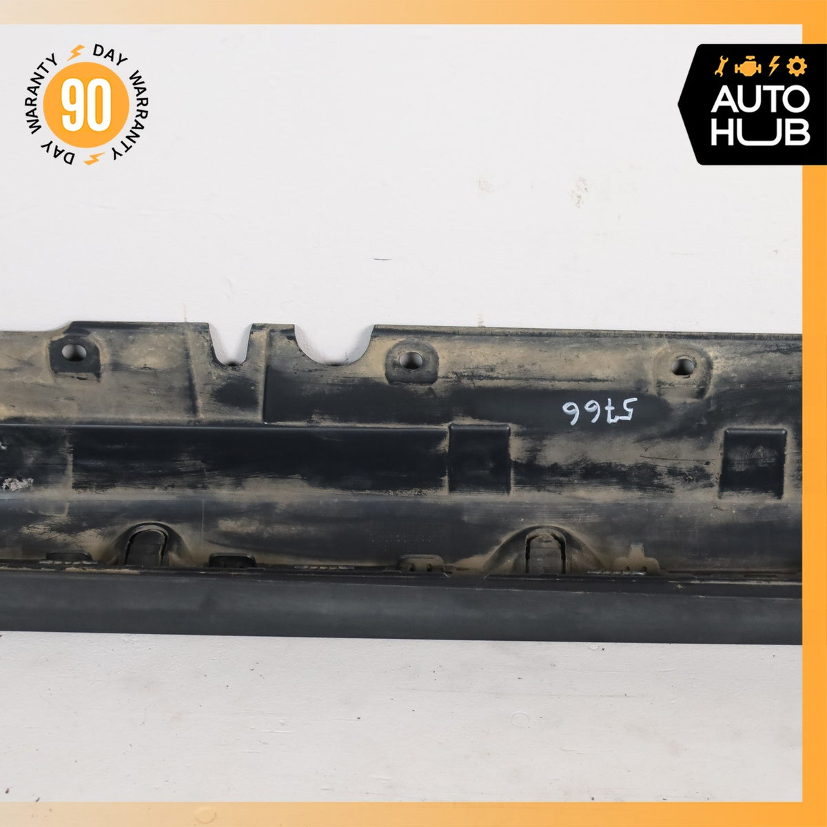 14-18 BMW F15 X5 Right Passenger Side Skirt Rocker Panel Black 7308056 OEM - photo 10