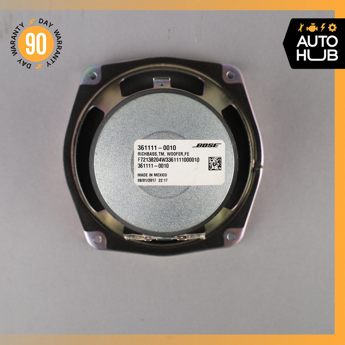 17-24 Audi 4M Q7 Front Left or Right Door Speaker Woofer BOSE OEM 87k - photo 9