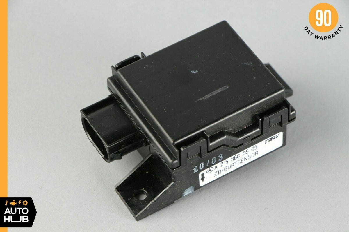 Mercedes R230 SL500 CL550 SL55 Seat Belt Seatbelt Tension Sensor 2158600505 OEM - photo 1