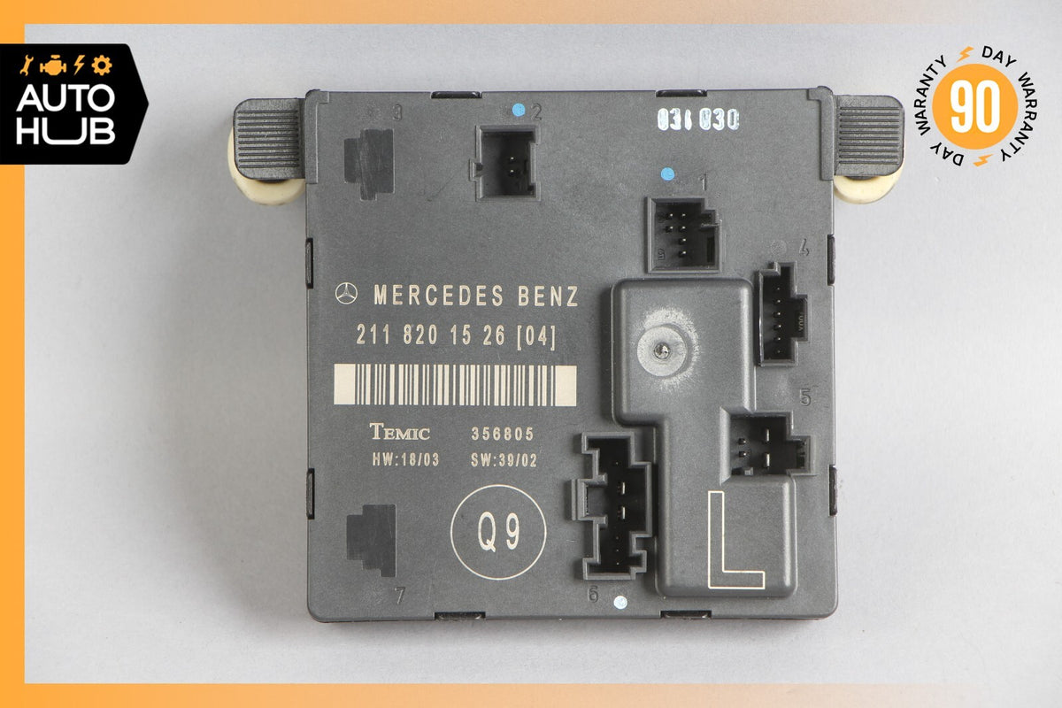 03-06 Mercedes W211 E55 AMG E350 Door Control Module Rear Left 2118201526 OEM - photo 5