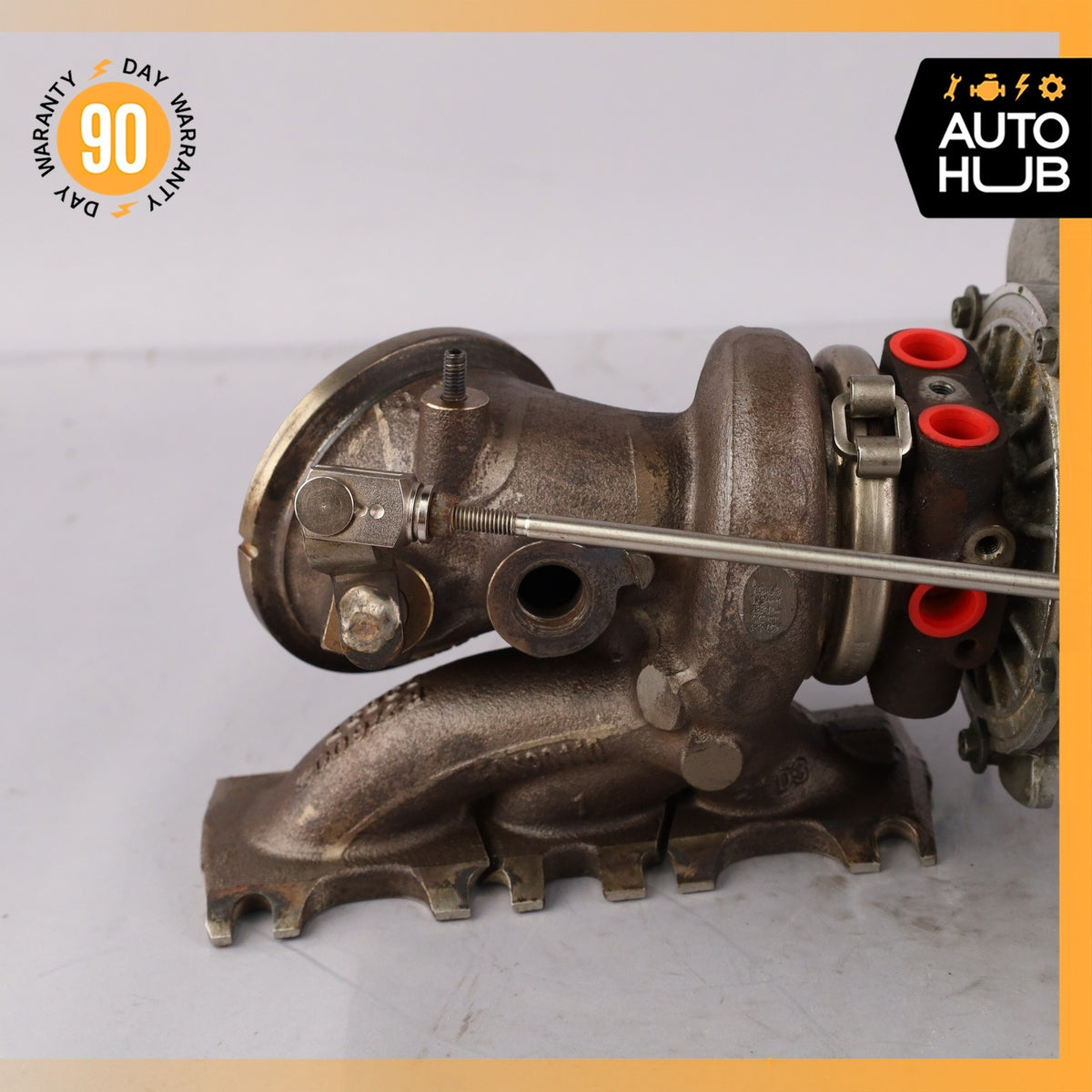Mercedes W207 E400 4Matic M276 Left Turbocharger Turbo Charger Manifold OEM 79k - photo 8