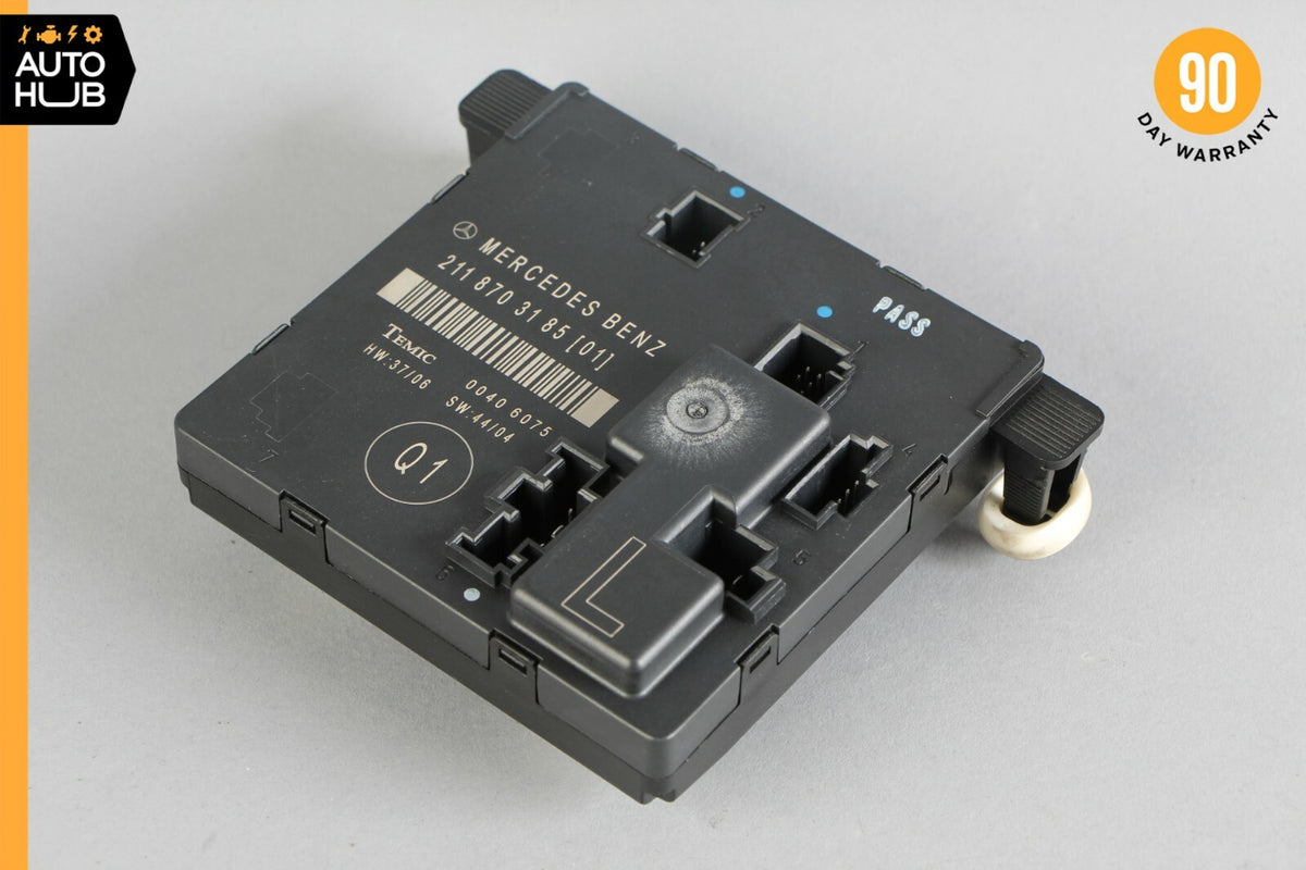 03-09 Mercedes W211 E350 E500 E550 Rear Left Driver Door Control Module OEM - photo 3