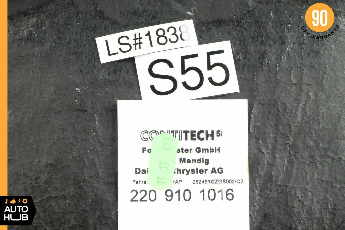 03-06 Mercedes W220 S55 S65 AMG Front Left or Right Upper Top Seat Cushion OEM - photo 12