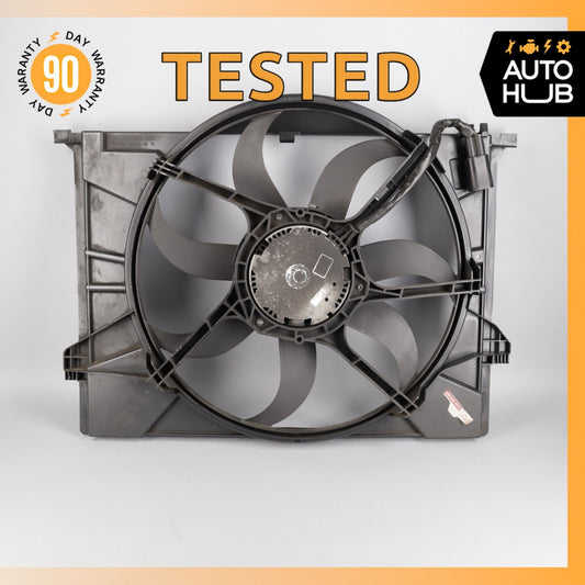 07-13 Mercedes W216 CL550 S450 Engine Cooling Fan Motor Assembly 2215000493 OEM - photo 1