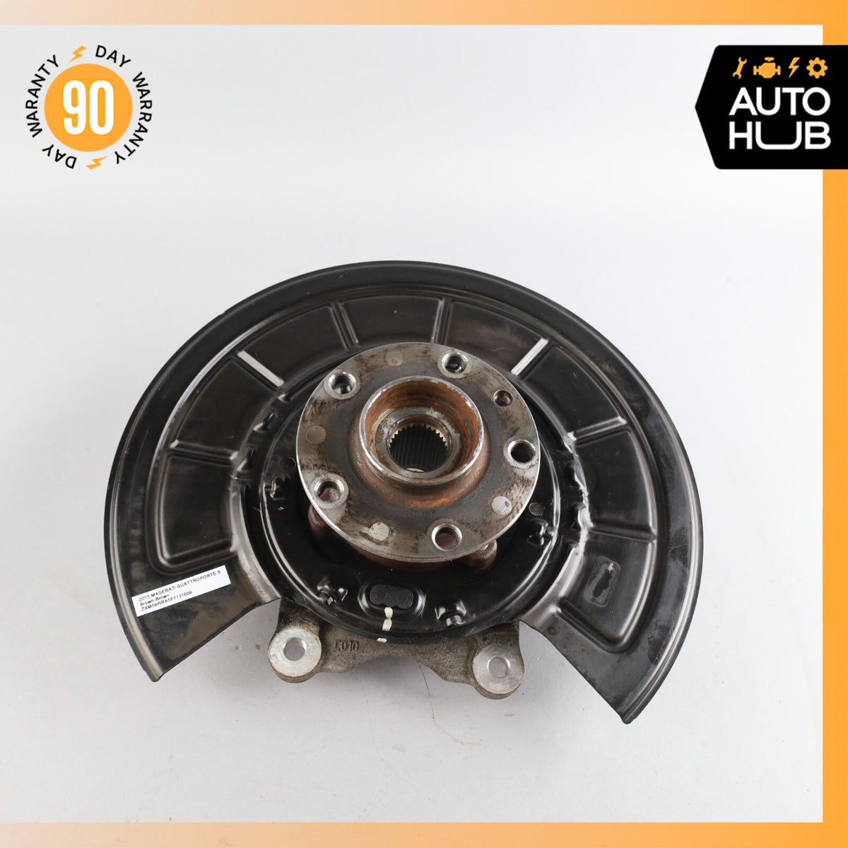 14-17 Maserati Quattroporte M156 SQ4 Rear Right Side Spindle Knuckle Hub OEM 32k - photo 2