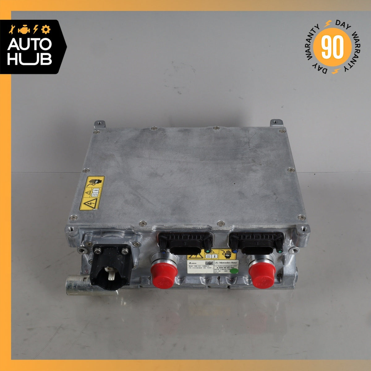 16-19 Mercedes W222 S550e GLC350e Battery Power Voltage Charger Unit OEM - photo 3