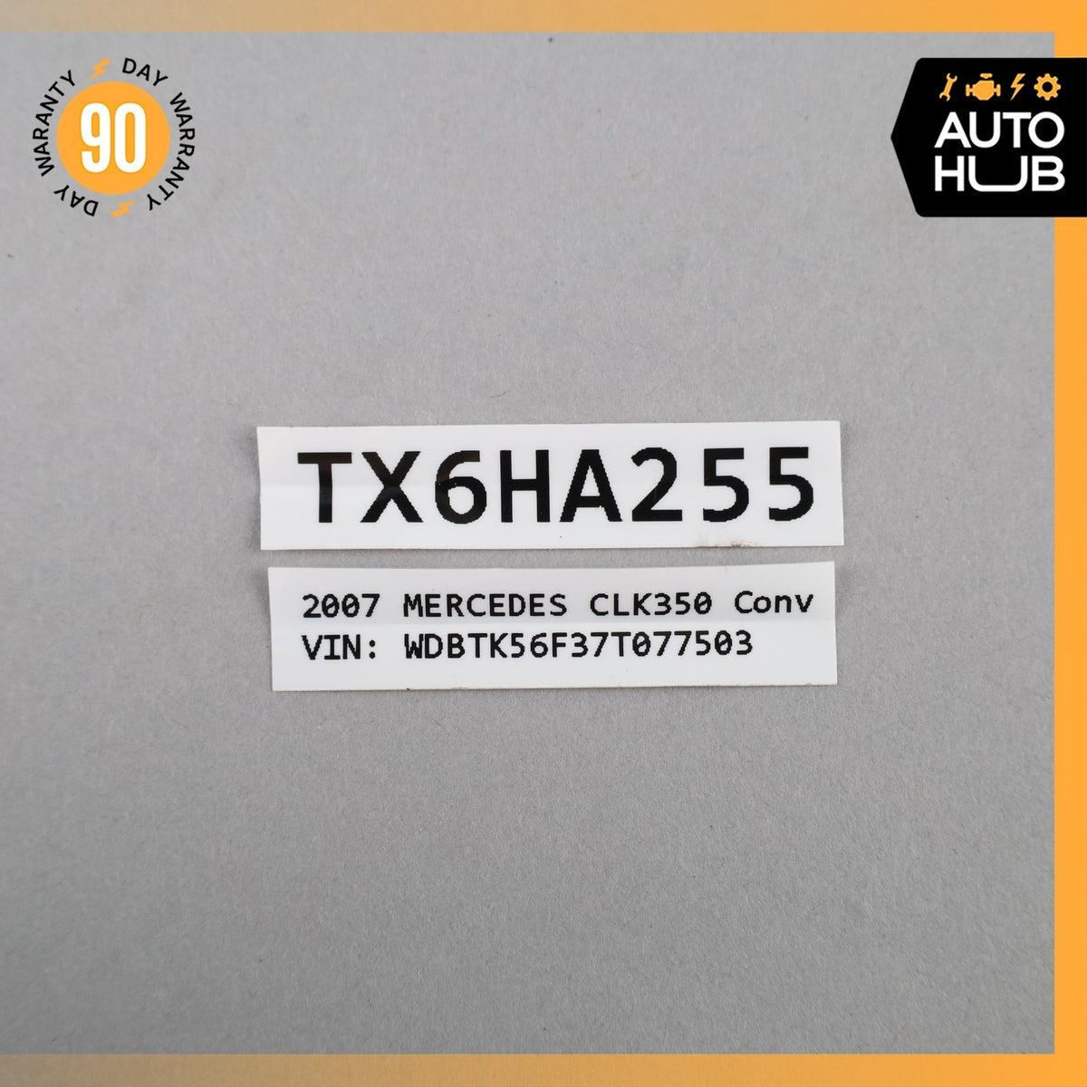 03-11 Mercedes W209 CLK350 R350 E350 Engine Motor Starter 0061510501 OEM 23k - photo 10