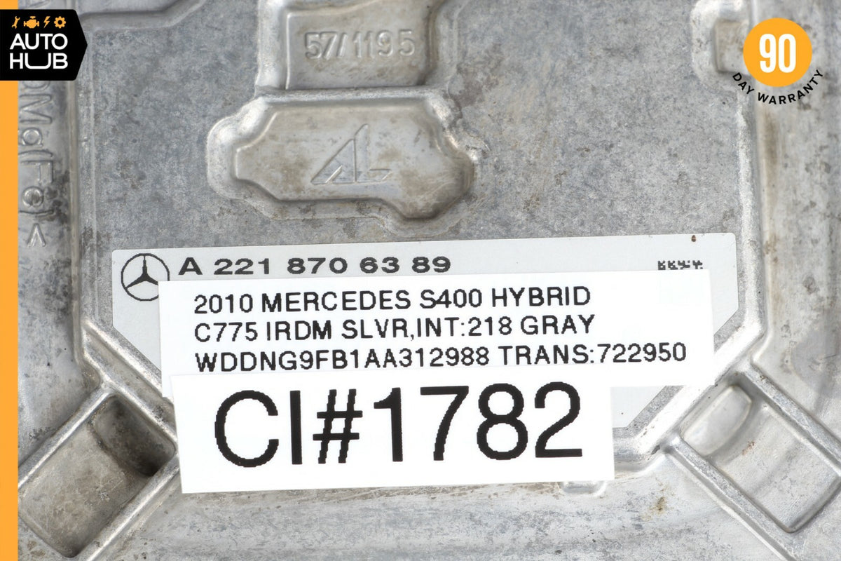 Mercedes W221 S400 CL550 LED Headlight Voltage Regulator Ballast Module OEM - photo 2
