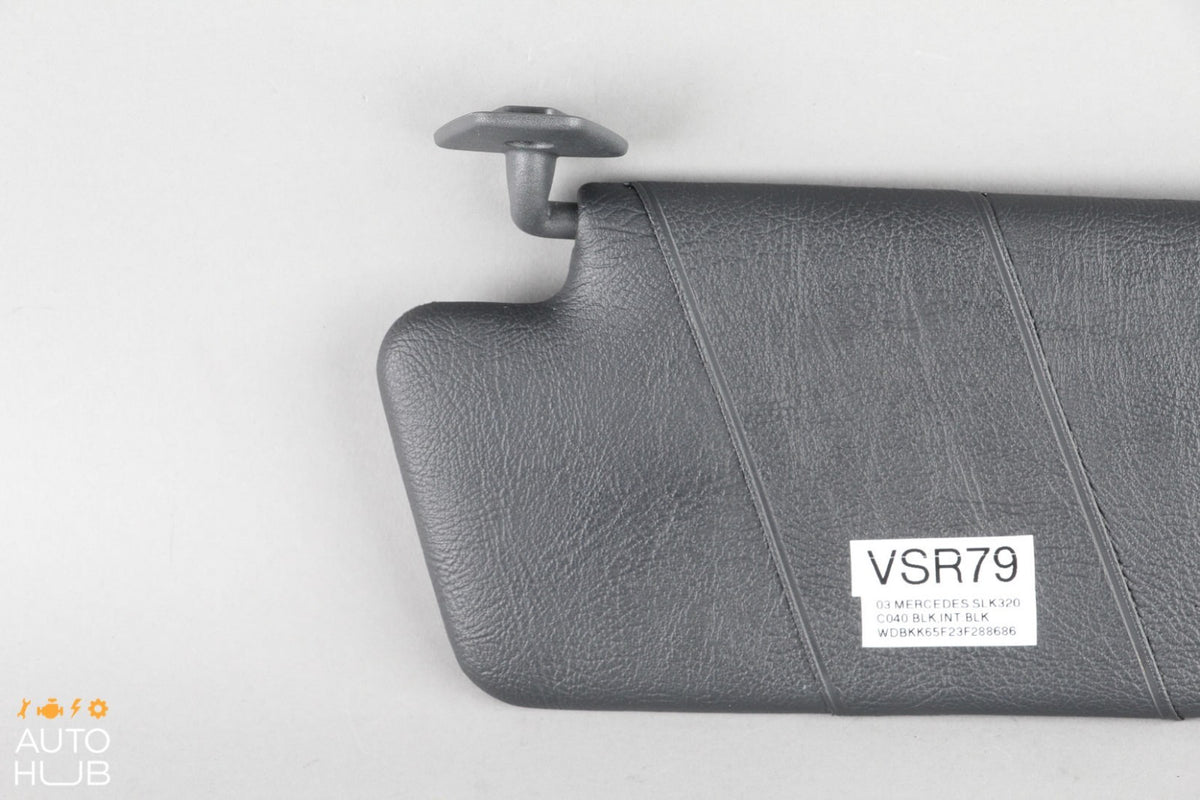 97-04 Mercedes R170 SLK230 SLK320 Right Passenger Side Sunvisor Sun Visor OEM - photo 4