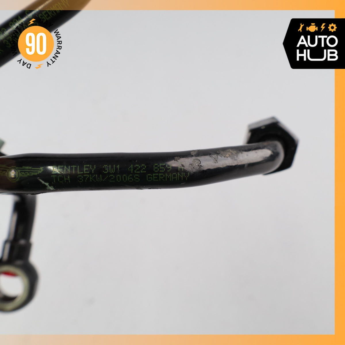 Bentley Continental GTC Flying Spur High Pressure Power Steering Hose Set OEM - photo 8