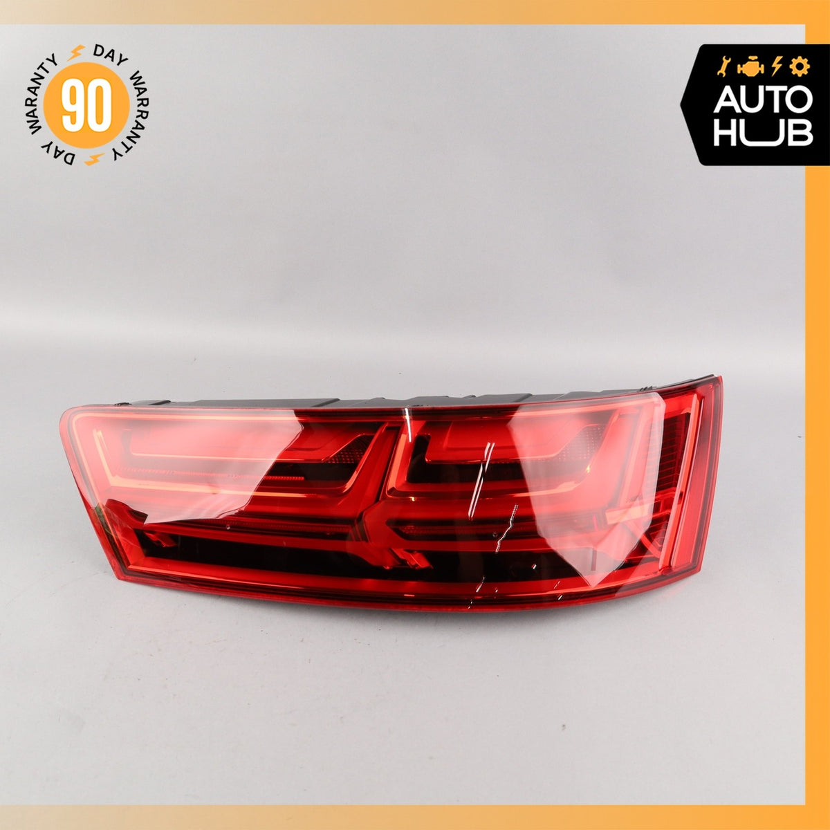 17-19 Audi 4M Q7 Rear Right Taillight Tail Light Lamp LED 4M0945094D OEM 87k - photo 2