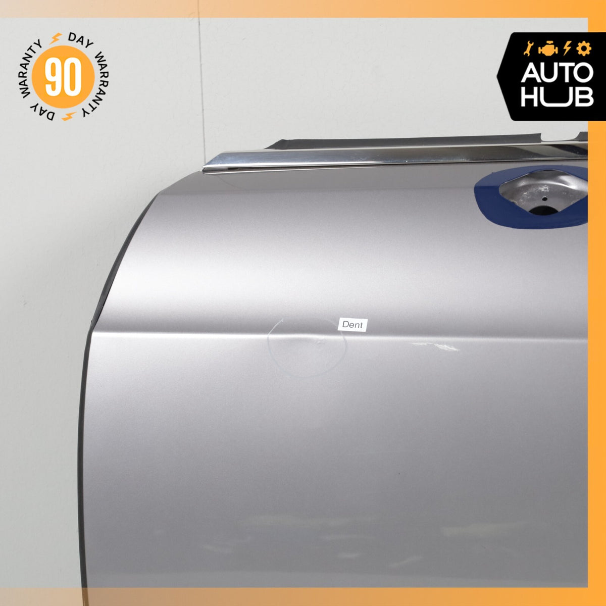 03-09 Bentley Continental GTC GT Left Side Door Shell Frame Panel Silver OEM 46k - photo 5