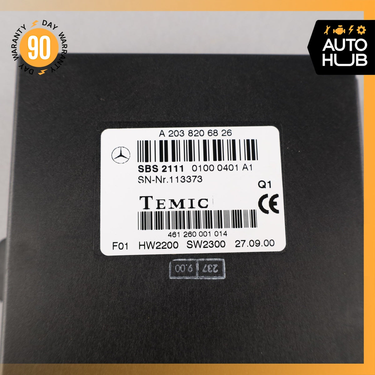 00-06 Mercedes W220 S600 CL500 CLK55 AMG Voice Recognition Control Module OEM - photo 9