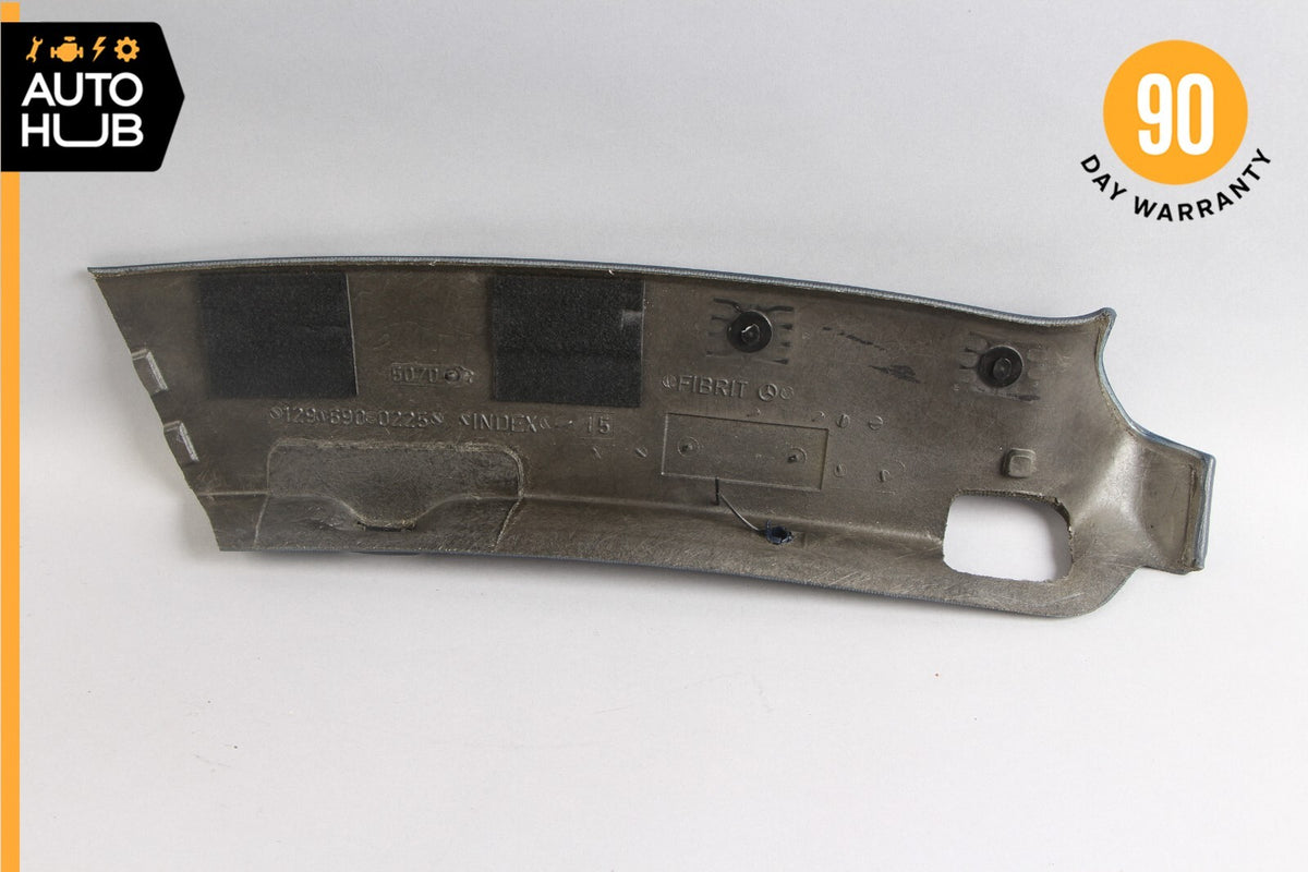 90-02 Mercedes R129 SL500 SL320 Right Side Sun Visor Trim Cover Blue OEM 49k - photo 5