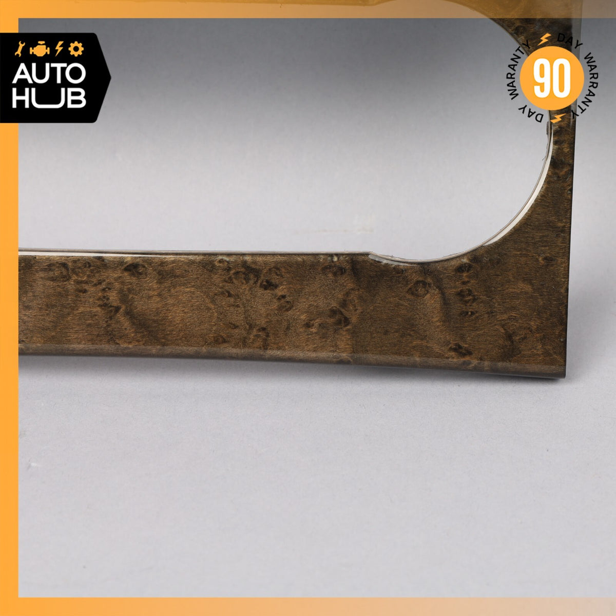 08-11 Mercedes W204 C350 C63 AMG A/C Climate Control Switch Trim Bezel Wood OEM - photo 3