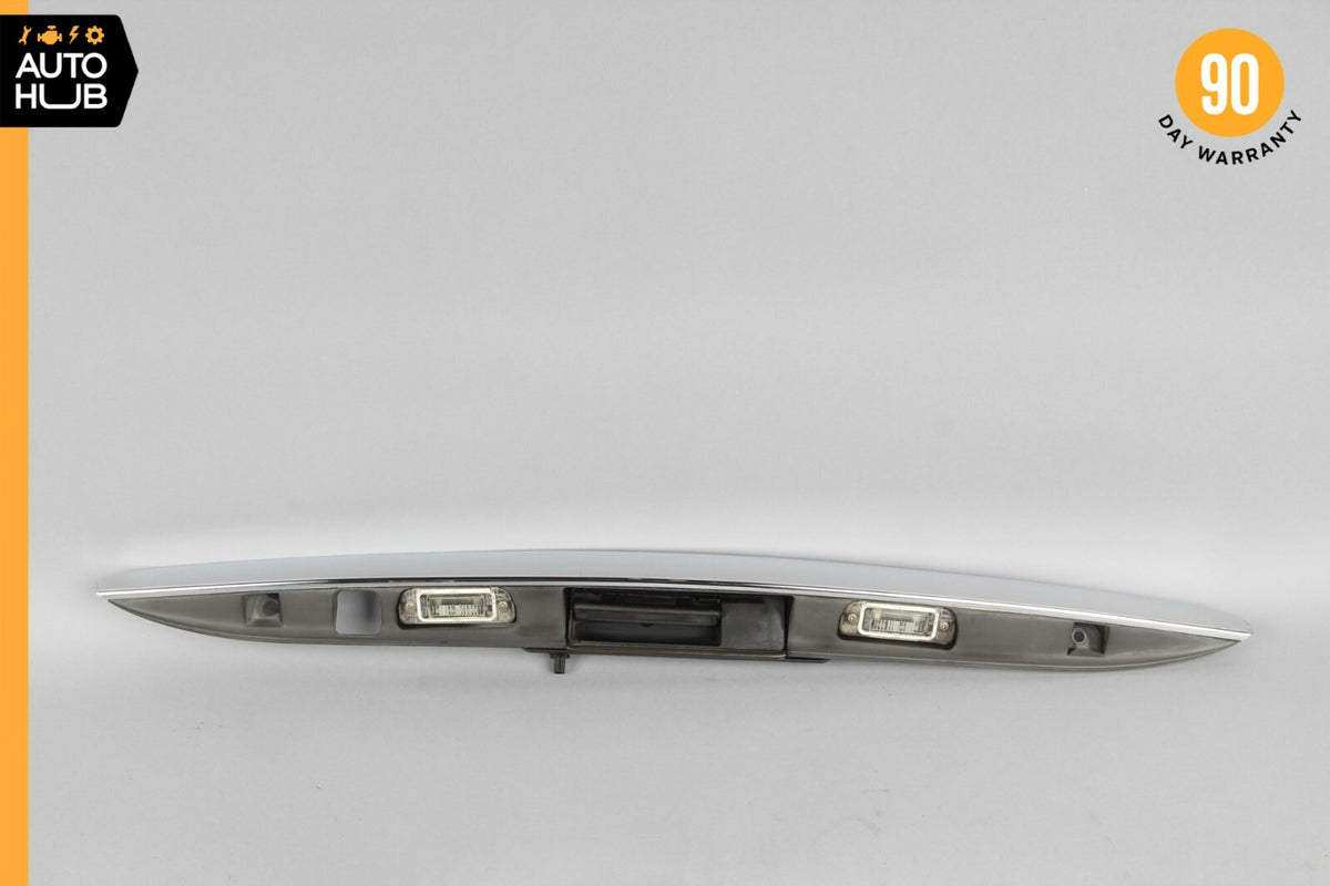 06-13 Mercedes W251 R350 R500 Rear Trunk Tailgate Handle Trim Cover Chrome OEM - photo 1