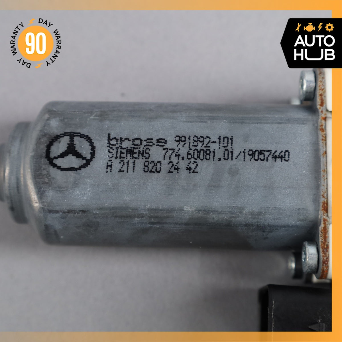 03-09 Mercedes W211 E350 E63 AMG E550 Rear Right Side Window Regulator Motor OEM - photo 10