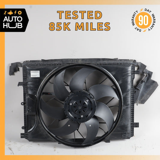 08-20 Mercedes X204 GLK350 C350 Engine Radiator Cooling Fan Motor Assembly OEM - photo 1