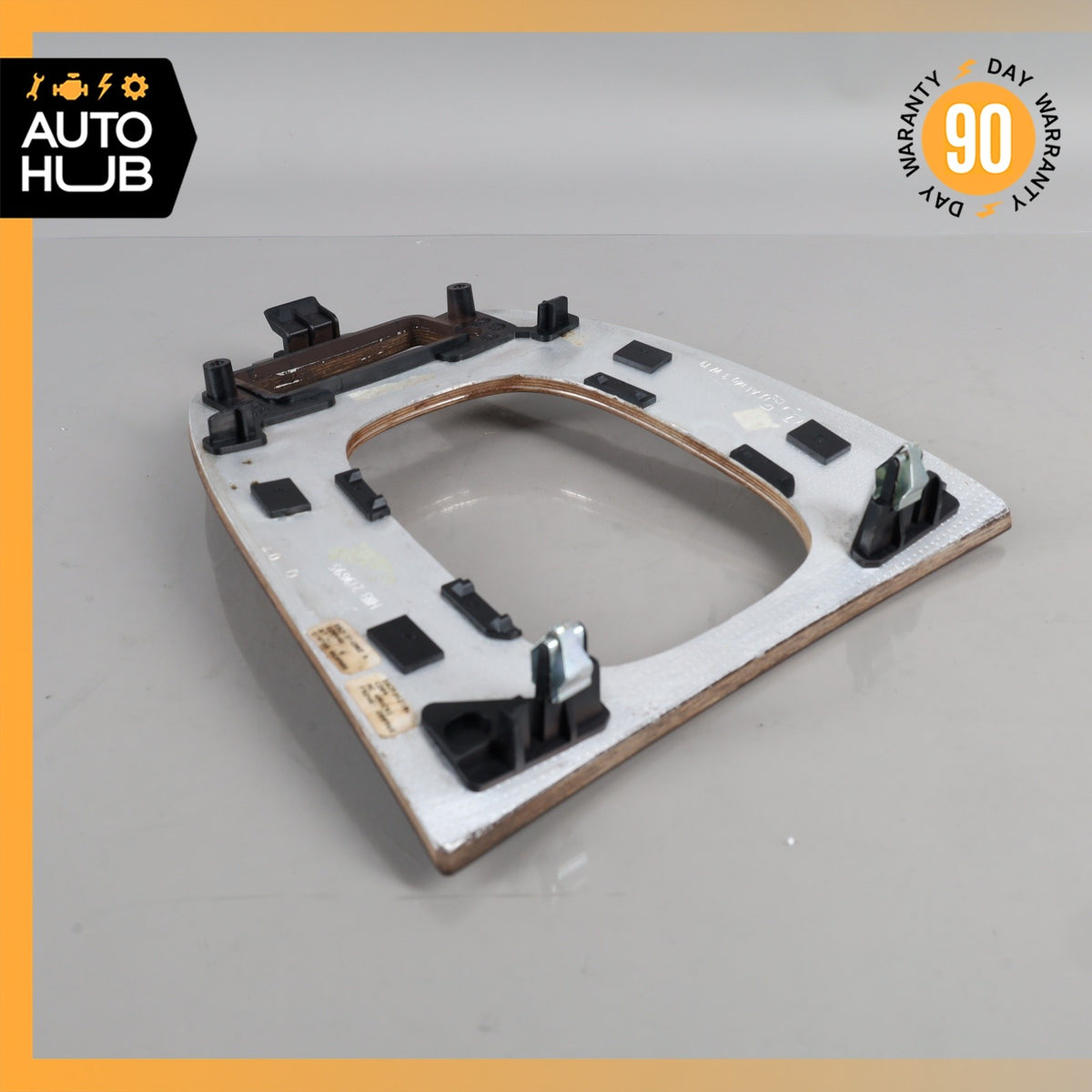 05-09 Mercedes W209 CLK350 CLK500 Center Console Trim Cover Wood OEM - photo 7
