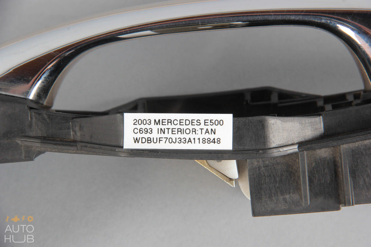03-09 Mercedes W211 E320 E500 Exterior Door Handle Front Right Side Silver OEM - photo 10