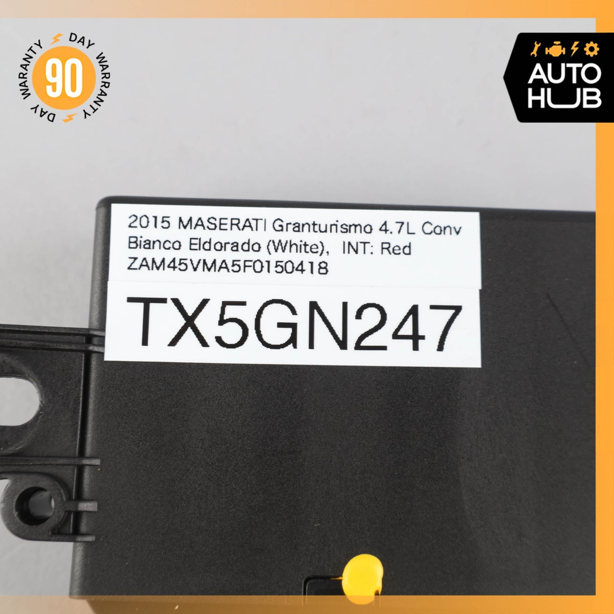 08-19 Maserati GranTurismo Park Assist Parktronic Sensor Module Control OEM - photo 9