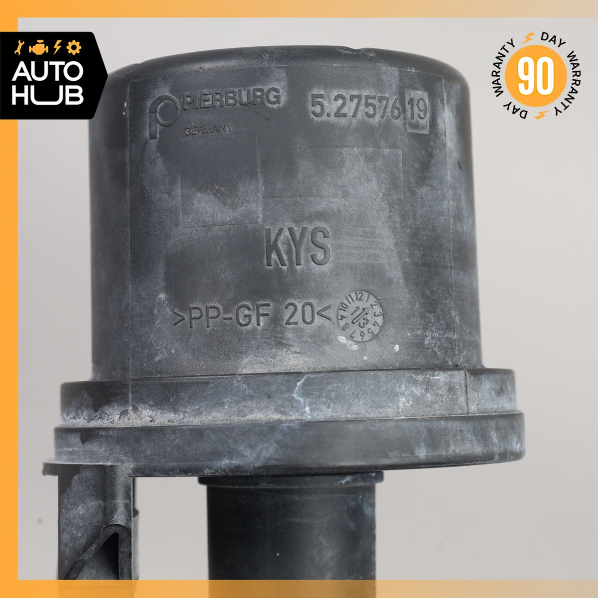 Audi C7 S6 A6 Secondary Air Smog Pump Filter w/ Line OEM 51k - photo 4