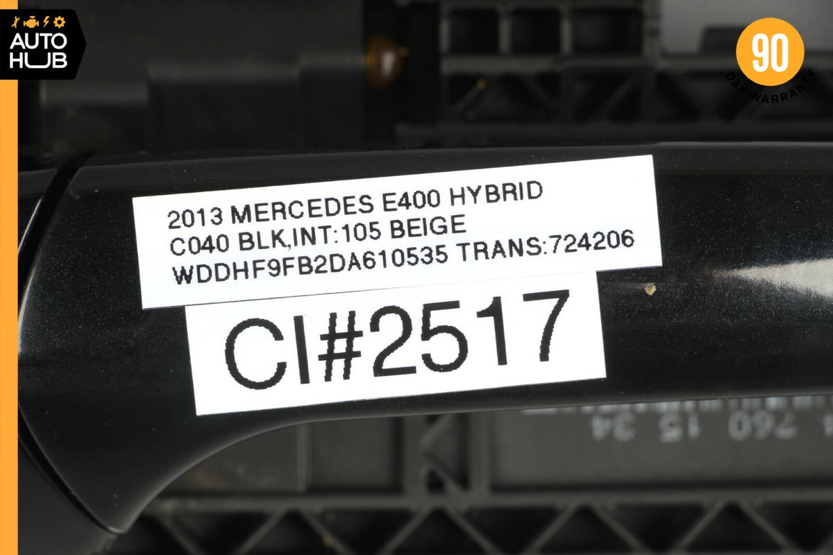 10-13 Mercedes W212 E400 E350 Front Left Side Exterior Door Handle Keyless-Go - photo 12
