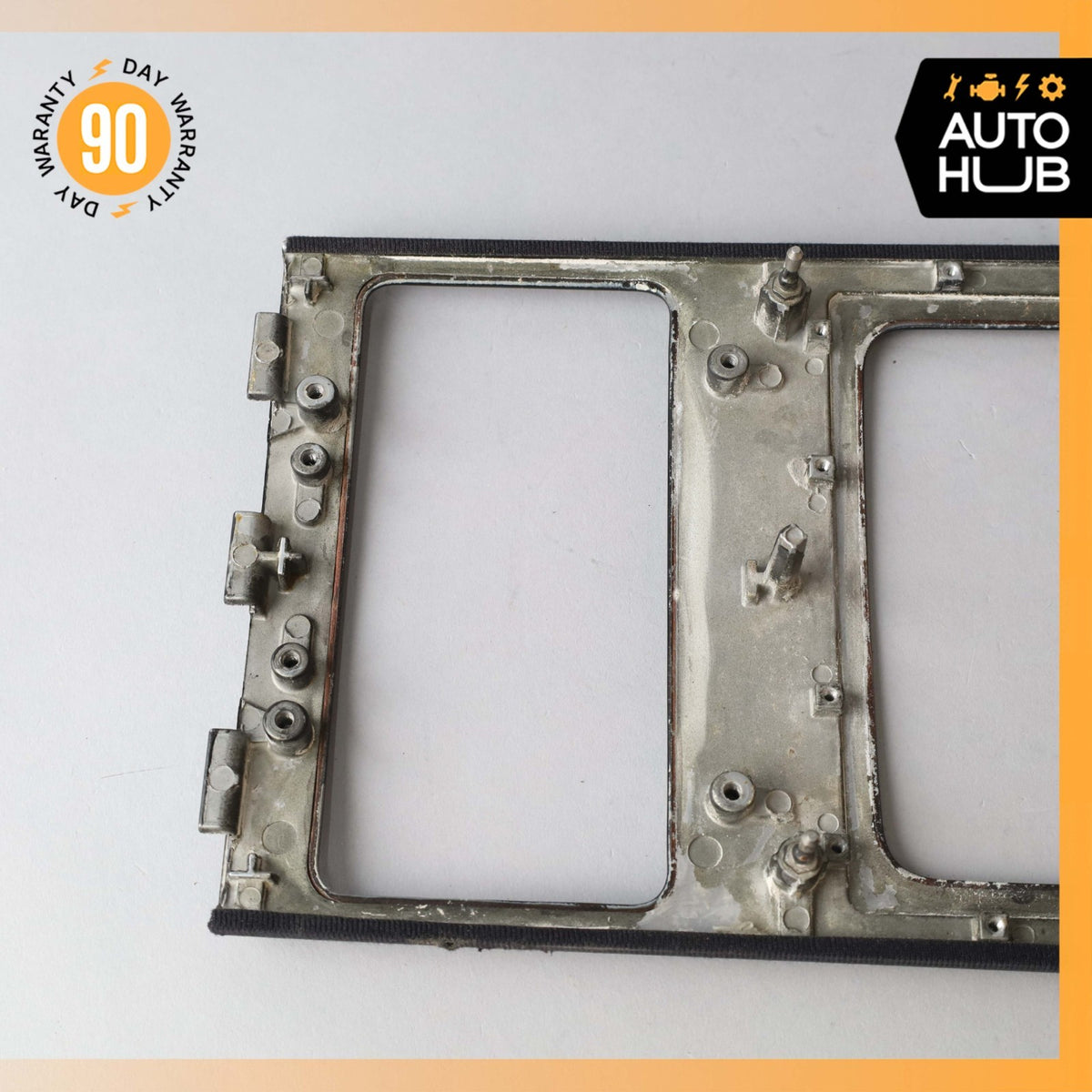 Bentley Continental GT Coupe Rear Center Console Trim Bezel Black OEM - photo 6