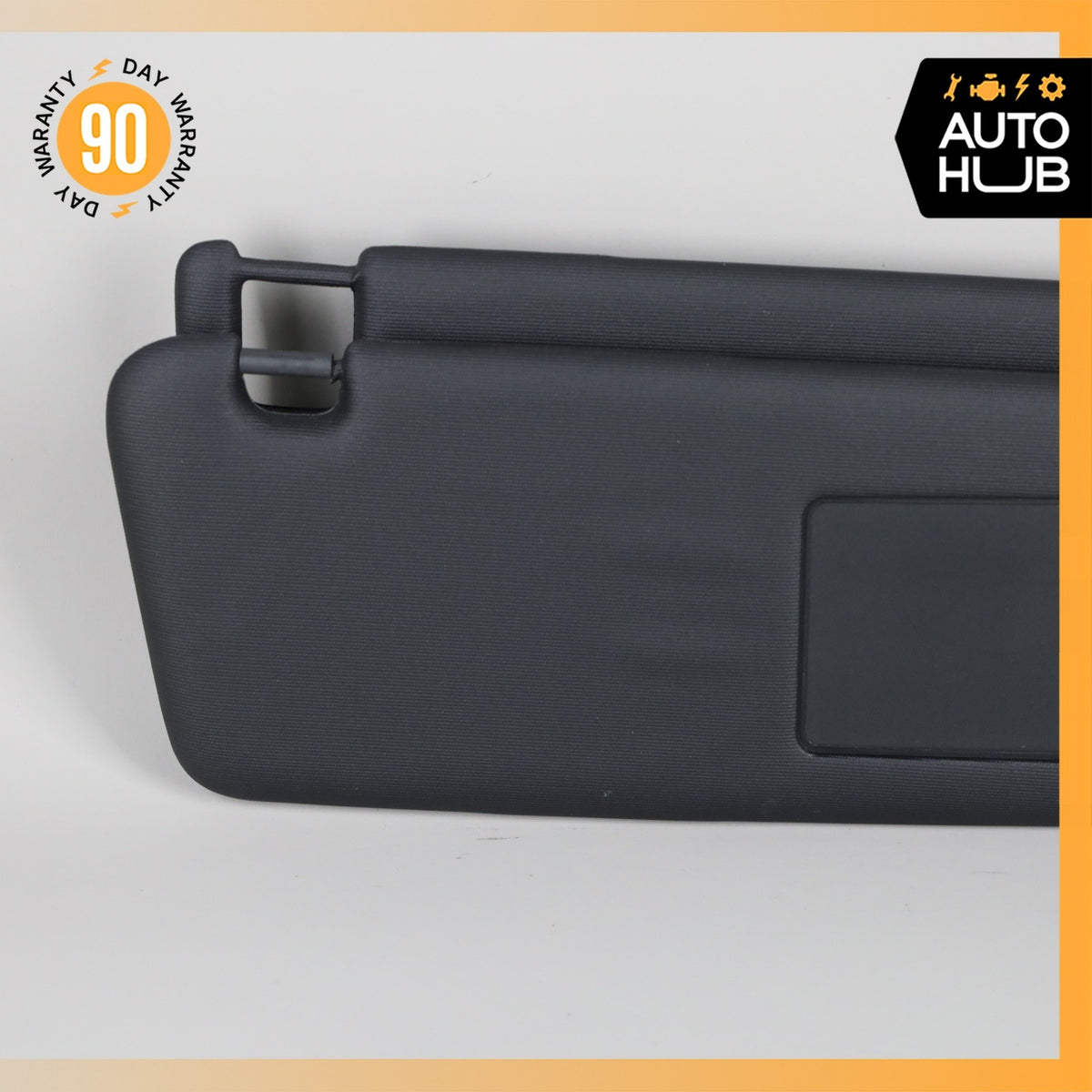 11-18 Porsche Cayenne 958 VR6 Sun Visor Sunvisor Front Right Side Black OEM - photo 9