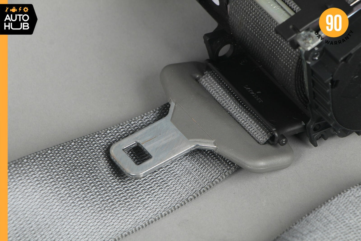 07-10 Mercedes W216 CL550 CL63 AMG Front Right Passenger Seat Belt Grey OEM - photo 3