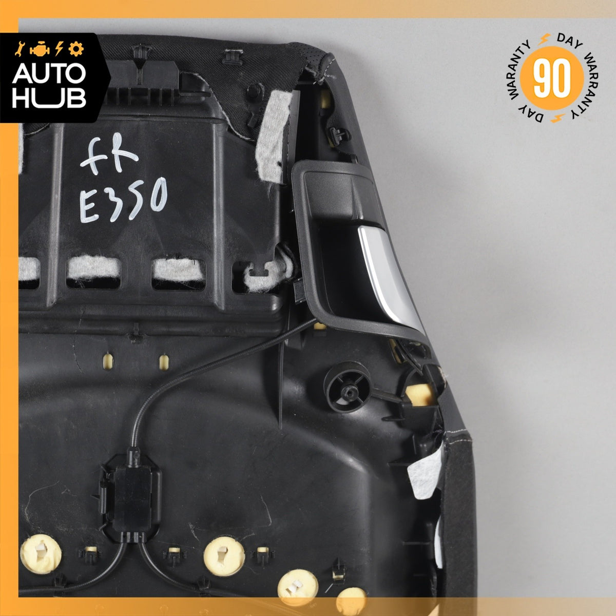 10-17 Mercedes W207 E350 E550 Front Right Side Seat Cushion Upper Black OEM - photo 13
