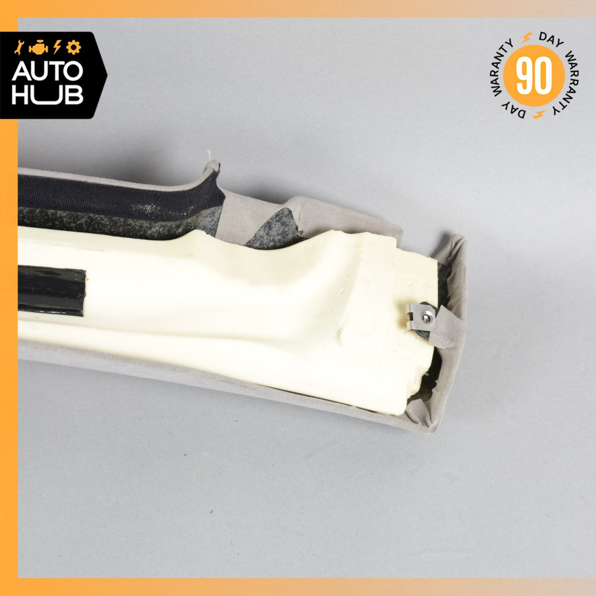 13-16 Aston Martin DB9 Volante Front Left A Pillar Trim Panel Suede OEM 22k - photo 9