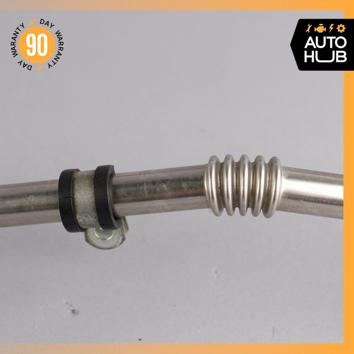 04-19 Maserati Quattroporte M139 Right Air Pump Check Valve EGR Pipe Line 74k - photo 9