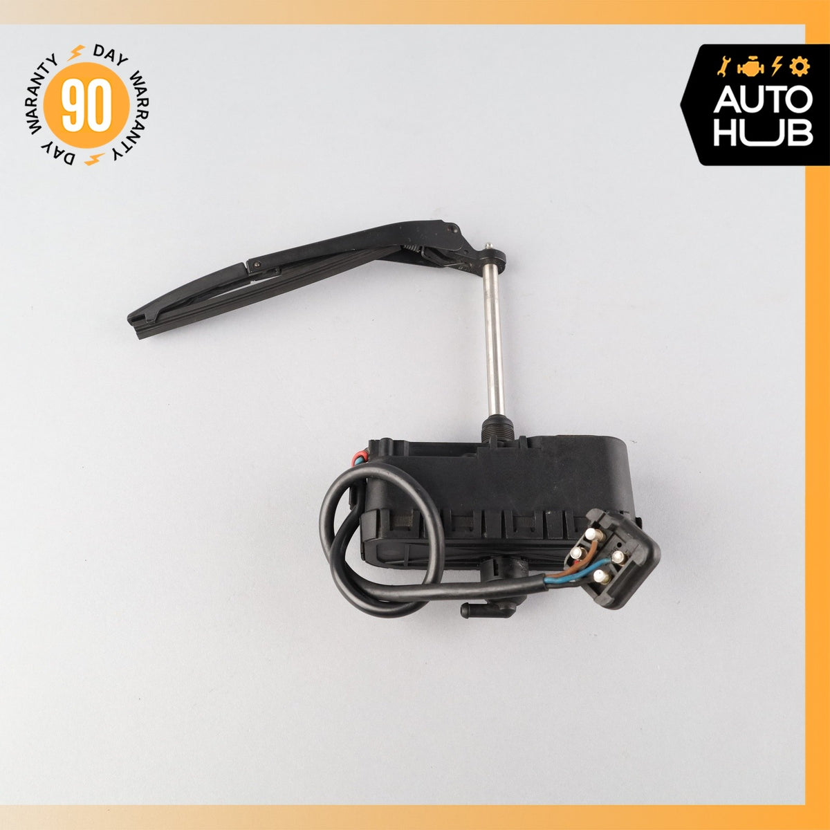 96-99 Mercedes W140 CL600 S500 Coupe Right Headlight Wiper Motor w/ Arm OEM 63k - photo 9