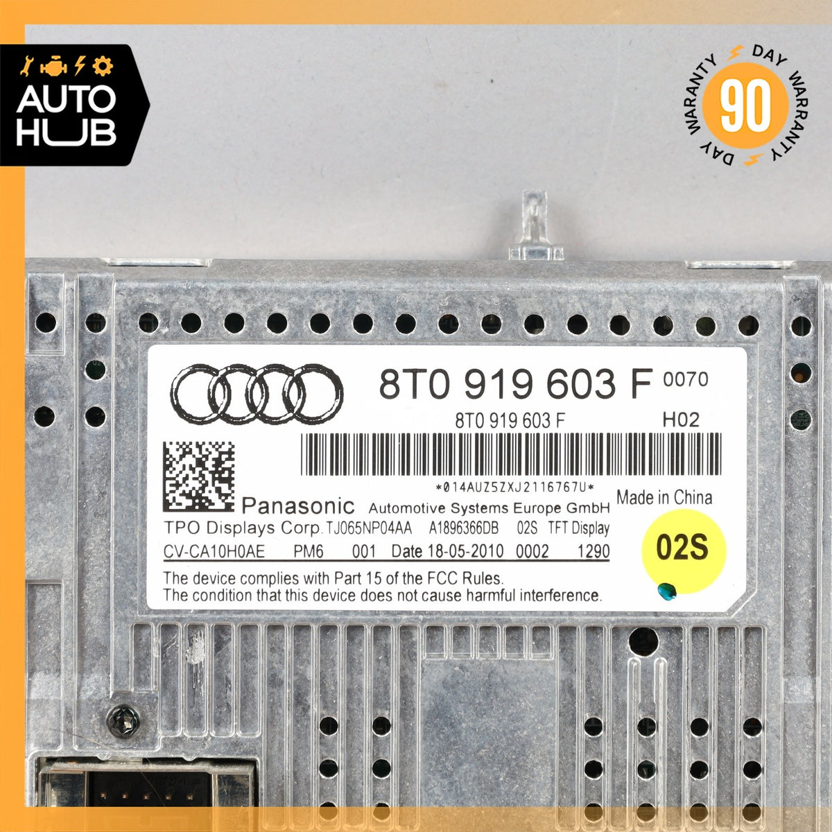09-12 Audi 8R Q5 A4 S4 MMI LCD Display Screen Monitor OEM - photo 6
