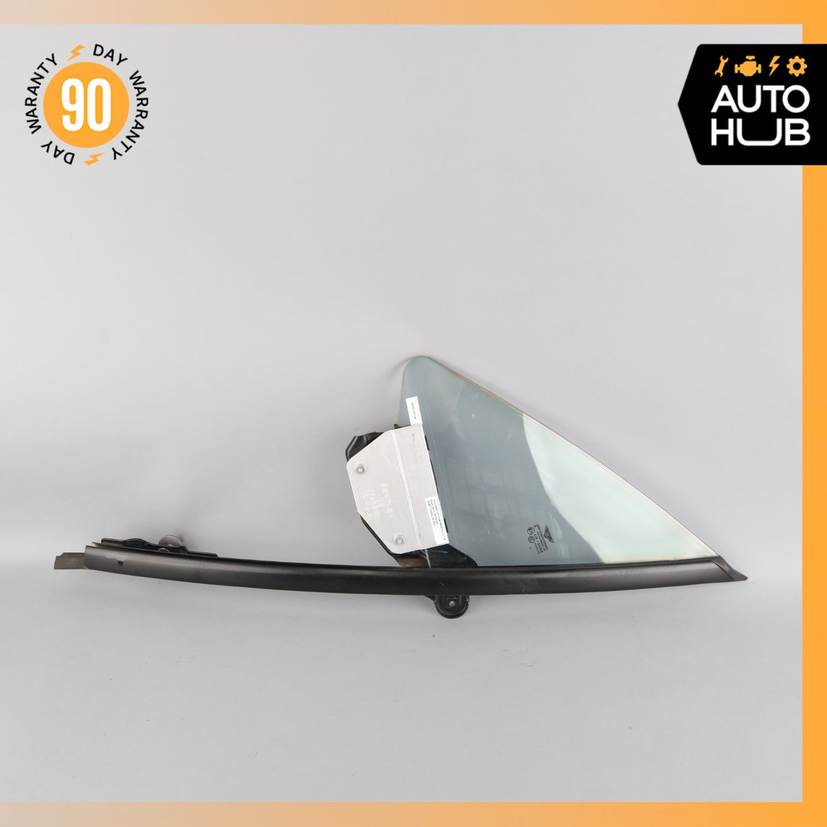 03-17 Bentley Continental GT Front Left Side Door Vent Window Glass OEM - photo 1
