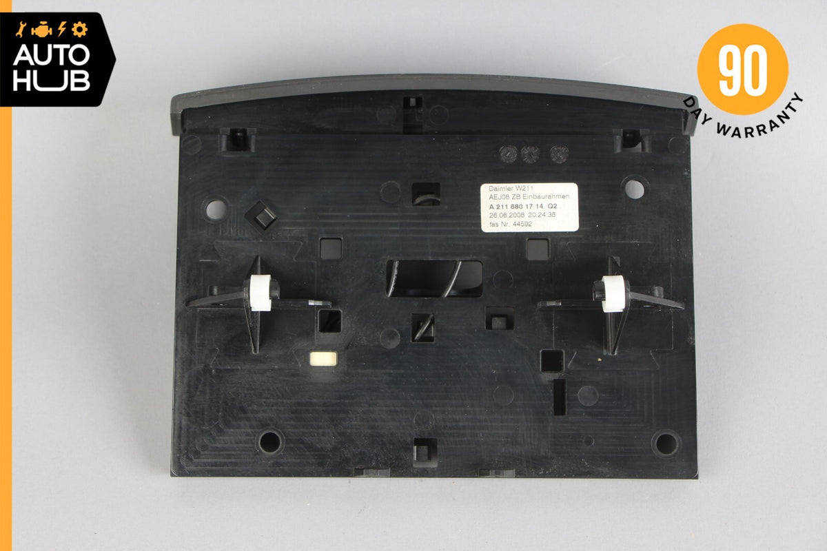 07-09 Mercedes W211 E350 CLS550 E63 AMG Hazard Switch Control Panel Wood OEM - photo 8
