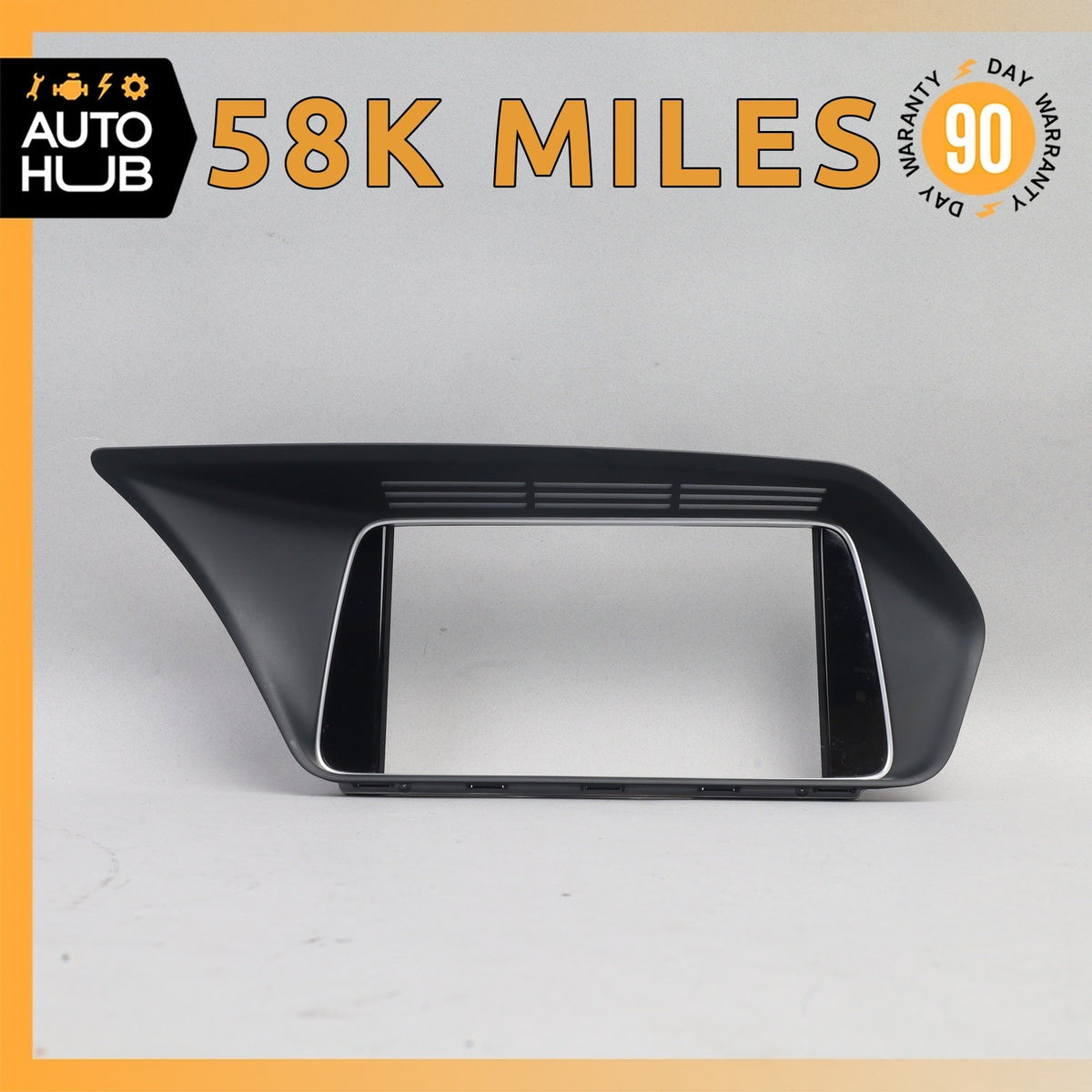 14-17 Mercedes W207 E400 E550 Dashboard Display Screen Trim Bezel Cover OEM - photo 1