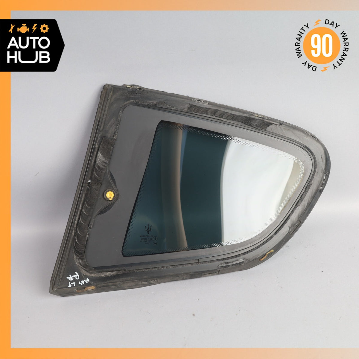 Maserati GranTurismo M145 Coupe Rear Right Side Quarter Window Glass OEM - photo 8