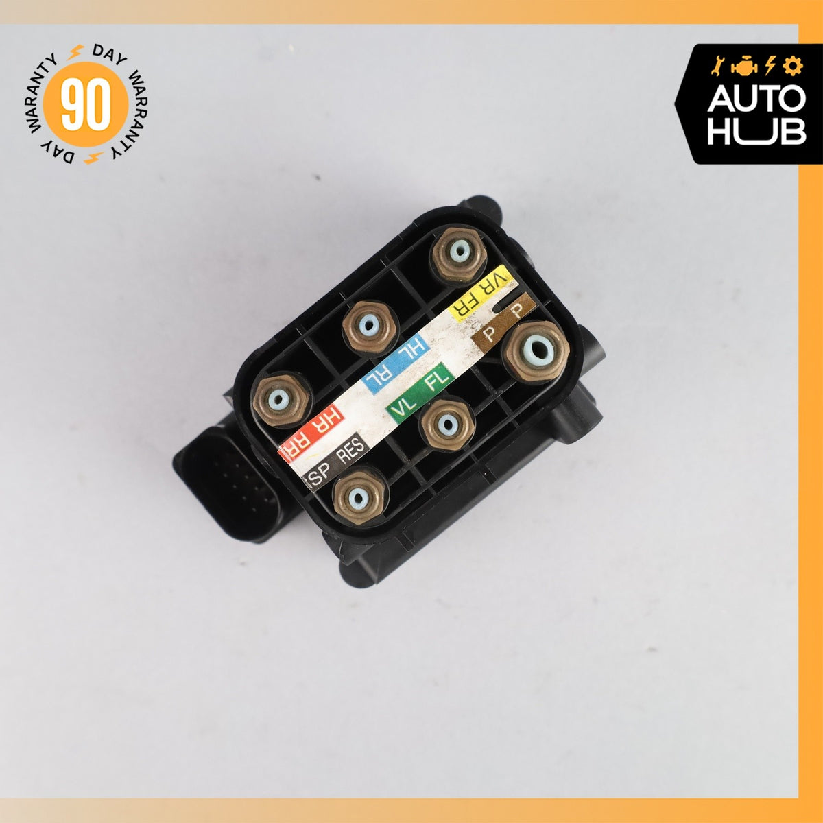 06-20 Mercedes X164 GL550 S550 Airmatic Air Pneumatic Suspension Valve Block OEM - photo 3