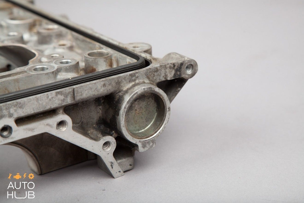 01-02 Mercedes W220 S600 CL600 V12 Lower Block Oil Pan 1370140301 OEM - photo 2