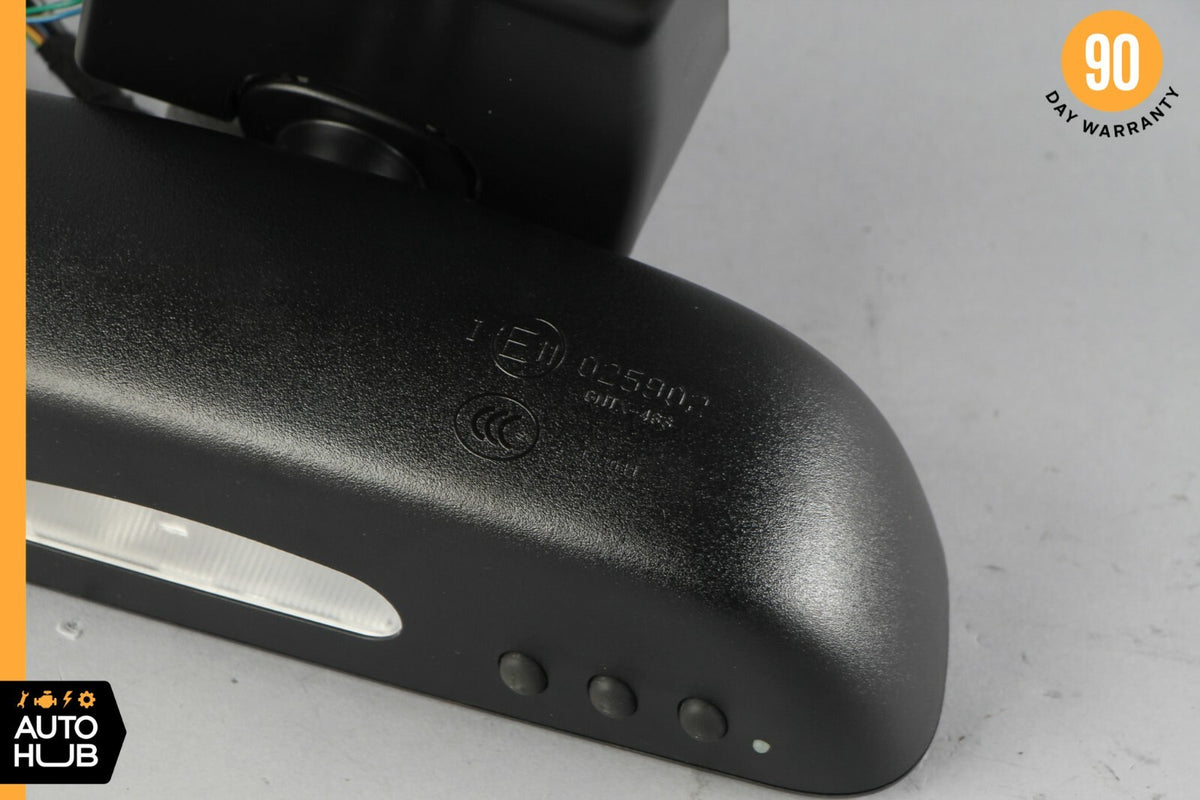 07-09 Mercedes W221 S550 S63 S600 AMG Interior Rear View Mirror Black OEM - photo 8
