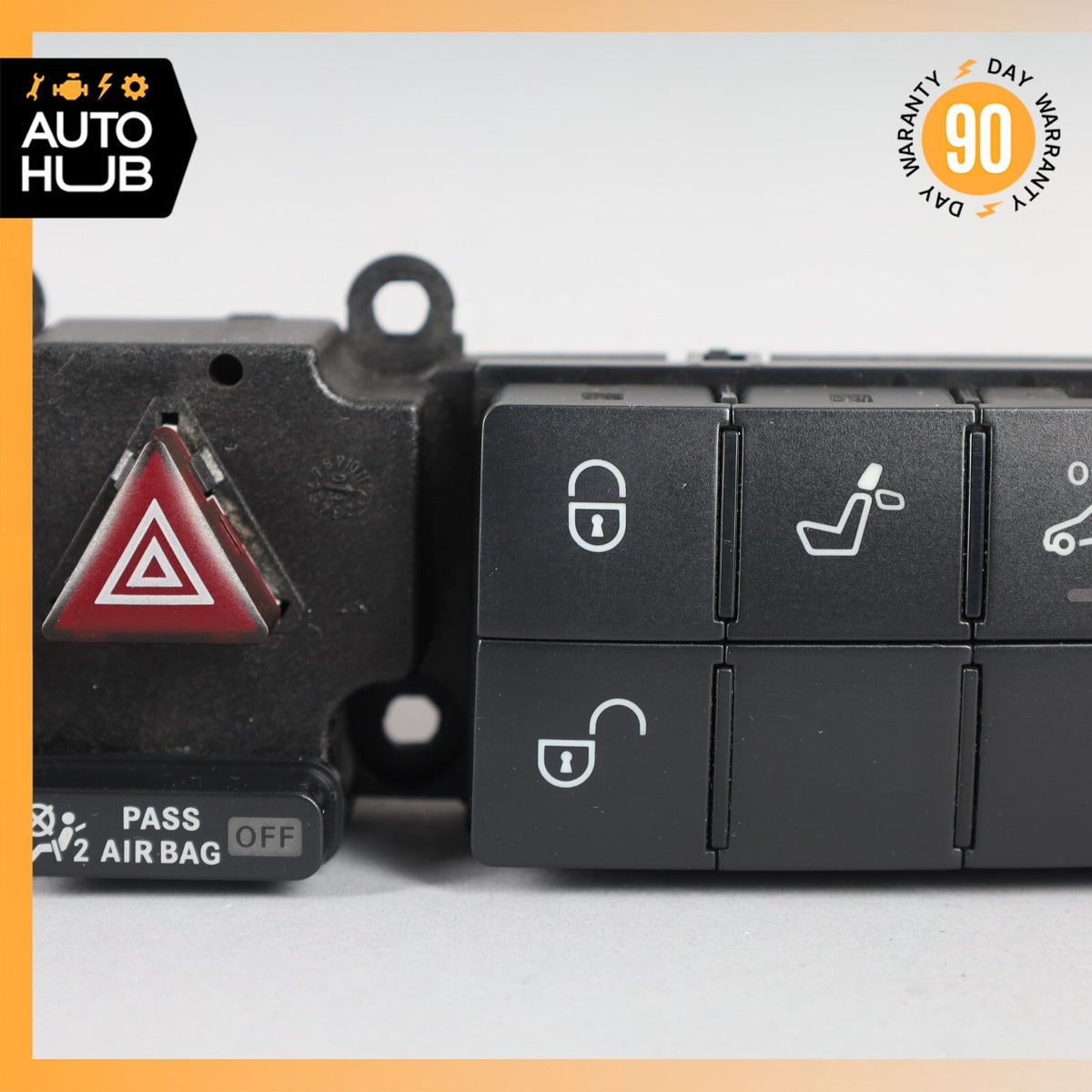 05-07 Mercedes W203 C240 C320 C280 Hazard Light Door Lock Control Panel OEM - photo 4