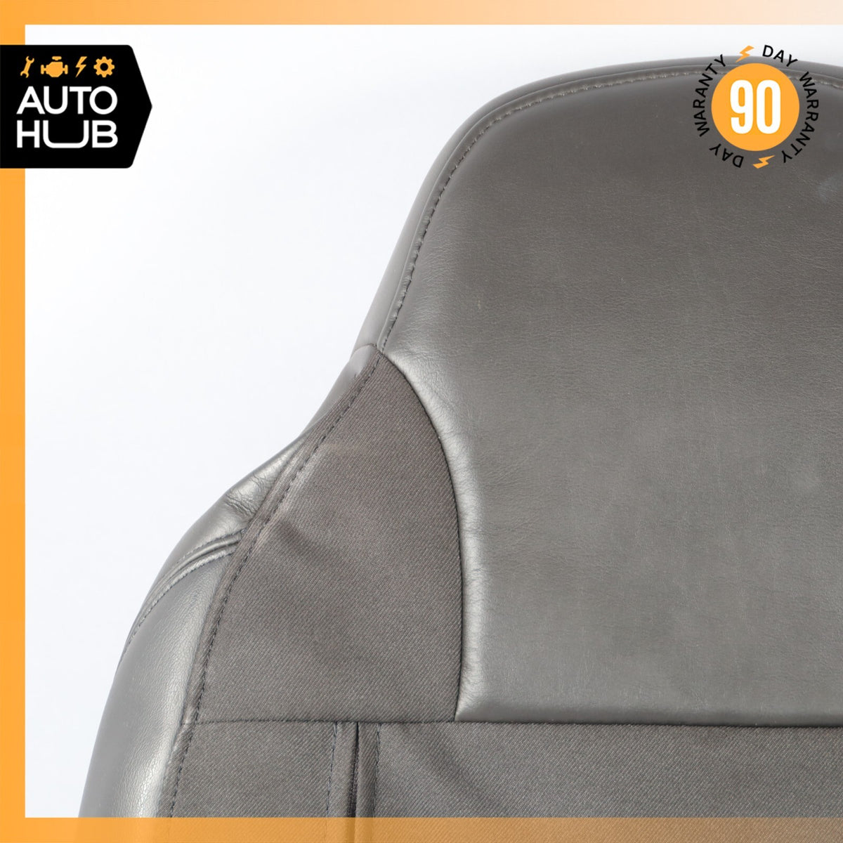 06-08 Cadillac XLR Left Driver Side Top Upper Seat Cushion Black OEM - photo 16