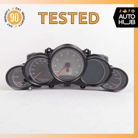 2011 Porsche Cayenne 958 S Hybrid Instrument Speedometer Cluster OEM 131k - photo 1