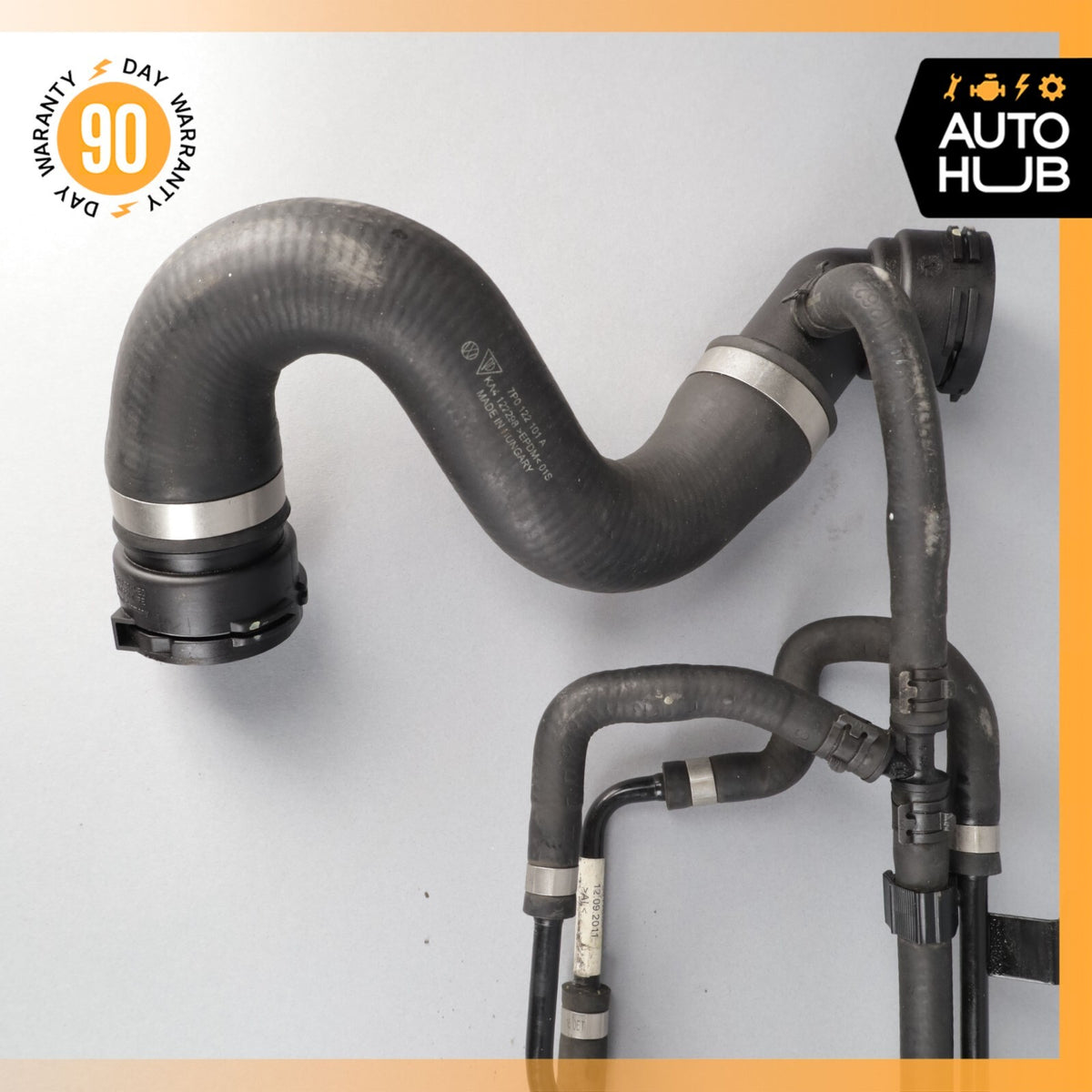 2012 Porsche Cayenne 958 Hybrid S Engine Coolant Hose Pipe Line OEM - photo 7