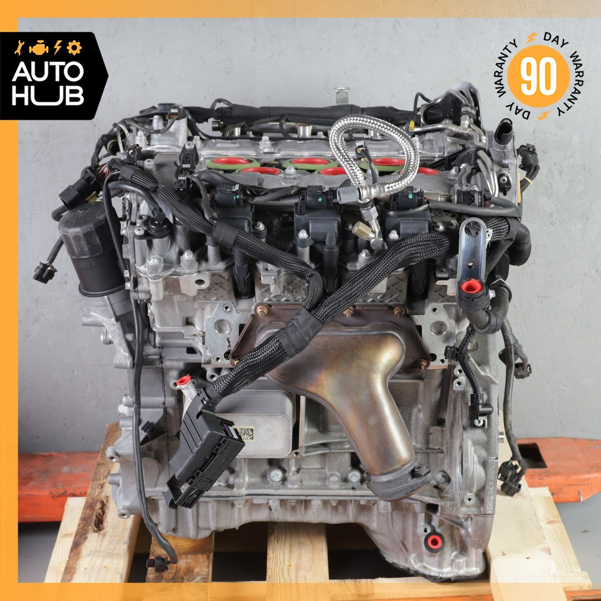 Mercedes W212 E350 C350 GLK350 M276 RWD Engine Motor Assembly 276.952 OEM 75k - photo 4